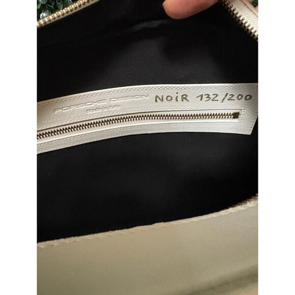 Porsche Design x Thierry Noir Art Basel Limited Edition Twin Bag White 132/200 - Picture 3 of 16